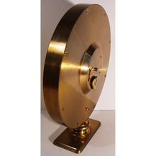 Load image into Gallery viewer, A Rare 1st Generation 1950's Mechanical Wind Kienzle Brass World Time Desk Table Clock