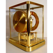 Load image into Gallery viewer, A Brand New Condition 1991 Jaeger Le Coultre 540 Cal Model Swiss Atmos Clock With A Round Arabic Numeral Enamel White Dial
