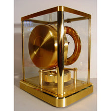 Load image into Gallery viewer, A Brand New Condition 1991 Jaeger Le Coultre 540 Cal Model Swiss Atmos Clock With A Round Arabic Numeral Enamel White Dial