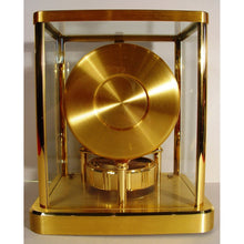 Load image into Gallery viewer, A Brand New Condition 1991 Jaeger Le Coultre 540 Cal Model Swiss Atmos Clock With A Round Arabic Numeral Enamel White Dial