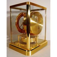 Load image into Gallery viewer, A Brand New Condition 1991 Jaeger Le Coultre 540 Cal Model Swiss Atmos Clock With A Round Arabic Numeral Enamel White Dial