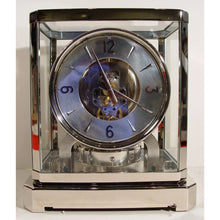 Load image into Gallery viewer, A 519 Cal Rhodium Plated 1953 Le Coultre Bell-Jar Model Swiss Atmos Clock With A Silver Dial,