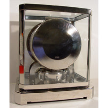 Load image into Gallery viewer, A 519 Cal Rhodium Plated 1953 Le Coultre Bell-Jar Model Swiss Atmos Clock With A Silver Dial,