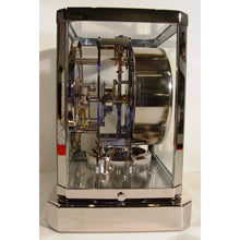 Load image into Gallery viewer, A 519 Cal Rhodium Plated 1953 Le Coultre Bell-Jar Model Swiss Atmos Clock With A Silver Dial,