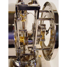 Load image into Gallery viewer, A 519 Cal Rhodium Plated 1953 Le Coultre Bell-Jar Model Swiss Atmos Clock With A Silver Dial,