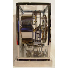 Load image into Gallery viewer, A Good Condition Early 1950's Rhodium Plated Jaeger Le Coultre Classic Model Swiss Atmos Clock