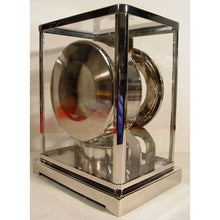 Load image into Gallery viewer, A Good Condition Early 1950's Rhodium Plated Jaeger Le Coultre Classic Model Swiss Atmos Clock