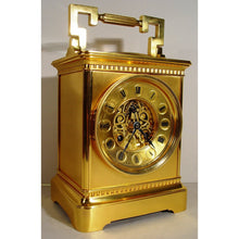 Load image into Gallery viewer, A Stunning Late 19th Century French Giant Carriage Clock With Compass, Thermometer And Original Travelling Case
