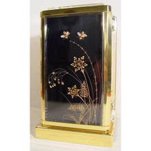Load image into Gallery viewer, A 1970,s Jaeger le Coultre Black Marina Model Swiss Atmos Clock, Bees Model With Box And Booklet