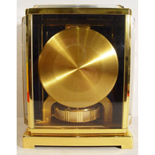 Load image into Gallery viewer, A 1970,s Jaeger le Coultre Black Marina Model Swiss Atmos Clock, Bees Model With Box And Booklet