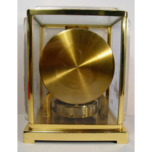 Load image into Gallery viewer, A One Owner Brand New Conditon 1960,s Jaeger Le Coultre Classic Model White Marina Swiss Atmos Clock, Chinese Model.