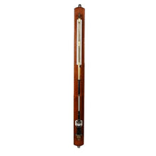 Load image into Gallery viewer, A Japanned And Lacquered Brass Mountain Fortin Barometer By Pasterelli