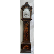 Load image into Gallery viewer, A Black Lacquered Longcase clock by George Lacy, of Portsmouth.