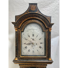 Load image into Gallery viewer, A Black Lacquered Longcase clock by George Lacy, of Portsmouth.
