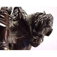 Load image into Gallery viewer, A French Bronze Model Of A Farmer Resting On A Pack Horse Jean Francoise Theodore Gechter, French, (1796-1844).