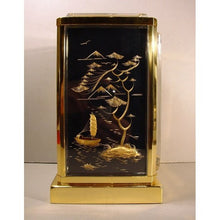 Load image into Gallery viewer, A Very Original 1970,s Jaeger Le Coultre Classic Model Black Marina Swiss Atmos Clock, Chinese Model