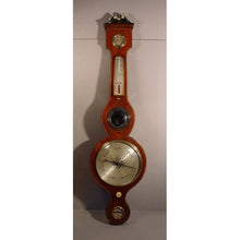 Load image into Gallery viewer, A Fine Quality Flame Mahogany William IV Five-Piece Wheel Barometer