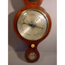 Load image into Gallery viewer, A Fine Quality Flame Mahogany William IV Five-Piece Wheel Barometer