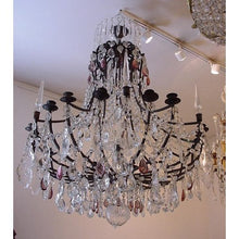 Load image into Gallery viewer, 19th Century Bronze Antique Chandelier