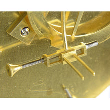 Load image into Gallery viewer, An Early 19th cent French Mahogany Portico Table Regulator Clock With Knife Edge Suspensio