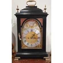 Load image into Gallery viewer, Ebonised George III Bracket Clock By George Lister, London.