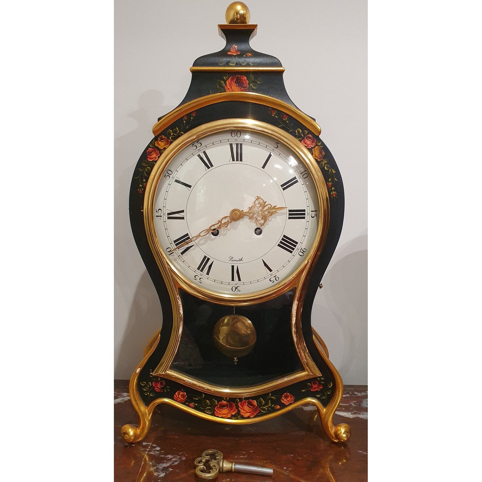 A Large Zenith Swiss 1960s Neuchatel Clock – gutlinclocks