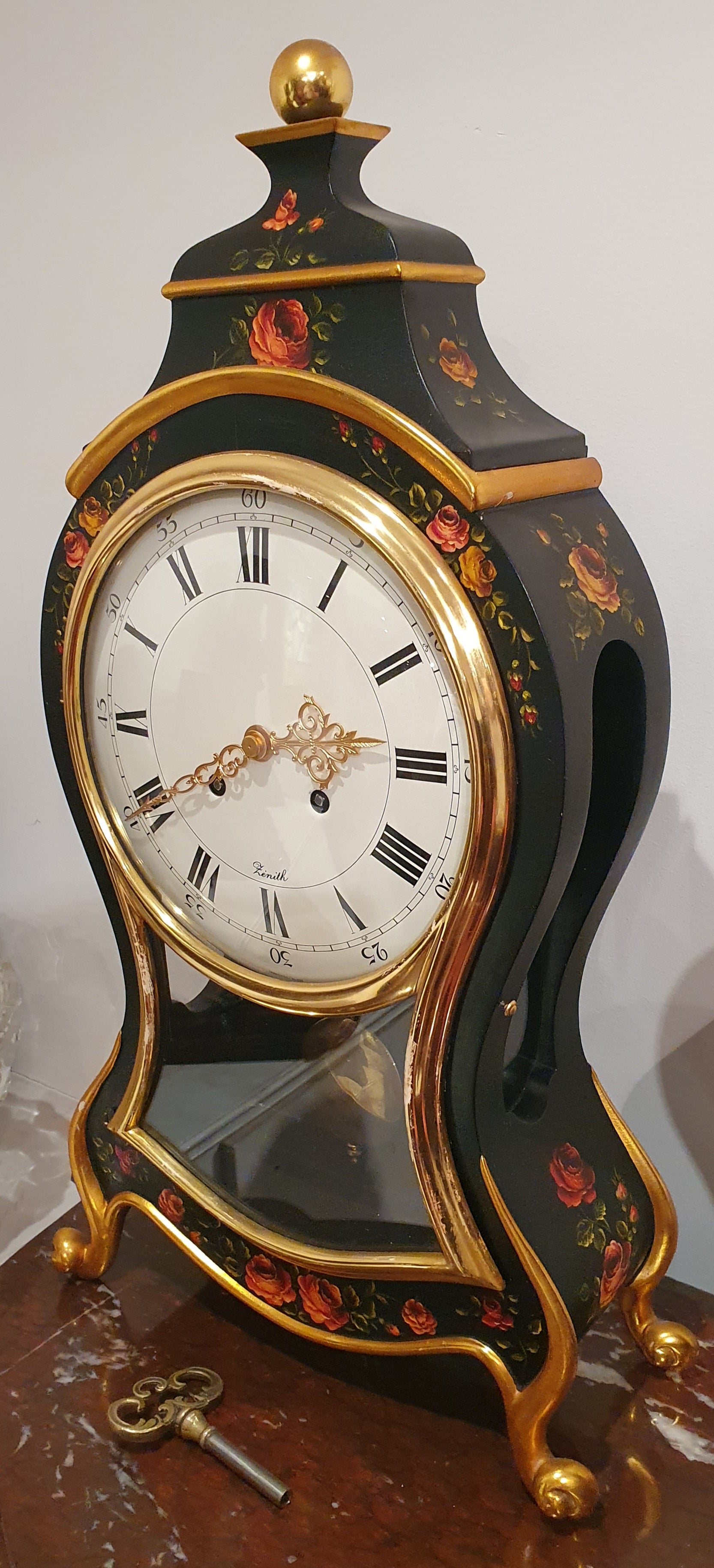 A Large Zenith Swiss 1960s Neuchatel Clock – gutlinclocks