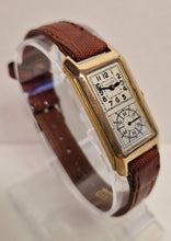 Load image into Gallery viewer, A 1930s 9ct gold Doctors Watch By Cortebert
