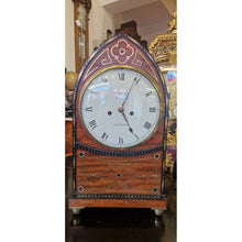 Load image into Gallery viewer, A Mahogany and Brass Inlaid Bracket Clock By Webster
