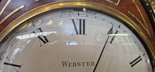 Load image into Gallery viewer, A Mahogany and Brass Inlaid Bracket Clock By Webster
