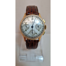 Load image into Gallery viewer, A Breitling Premier, chronograph, manual wind, gents, 18ct gold wristwatch, circa 1940s
