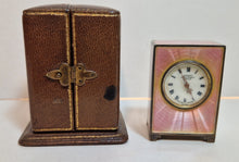 Load image into Gallery viewer, An early 20th century Asprey silver miniature travel clock
