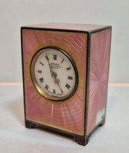 Load image into Gallery viewer, An early 20th century Asprey silver miniature travel clock
