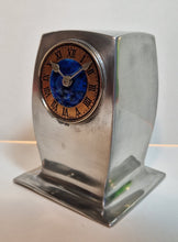 Load image into Gallery viewer, A Pewter Tudric Mantle clock
