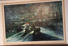 Load image into Gallery viewer, Original Oil Painting of Le Mans by Mcconnell
