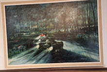 Load image into Gallery viewer, Original Oil Painting of Le Mans by Mcconnell
