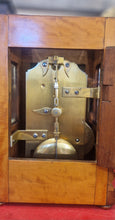 Load image into Gallery viewer, A Small Size Single Fusee Satinwood English Four-Glass Clock.
