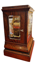 Load image into Gallery viewer, A Small Size Single Fusee Rosewood English Four-Glass Clock.
