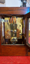 Load image into Gallery viewer, A Small Size Single Fusee Rosewood English Four-Glass Clock.
