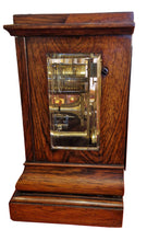 Load image into Gallery viewer, A Small Size Single Fusee Rosewood English Four-Glass Clock.
