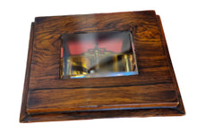 Load image into Gallery viewer, A Small Size Single Fusee Rosewood English Four-Glass Clock.
