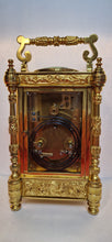 Load image into Gallery viewer, A Stunning Large Size Repeating Carriage Clock.
