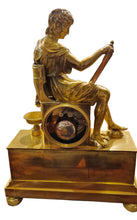 Load image into Gallery viewer, A Stunning French Empire Clock Depicting Peter The Great.
