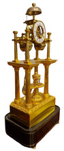 Load image into Gallery viewer, An Unusual Large French Clock With Waterfall Automation
