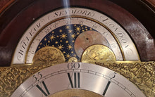 Load image into Gallery viewer, A George III London Moonroller Longcase Clock By William Seymour.
