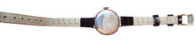 Load image into Gallery viewer, A 1930s stunning ladies silver half hunter wristwatch with gilloche enamel
