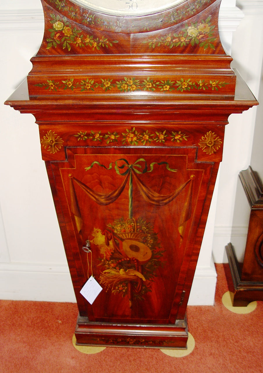 Prescot Clock Image An Unusual English Regency Pedestal Clock By William Green, Prescot ...