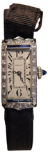 Load image into Gallery viewer, A Ladies Platinum Tiffany  Watch 1920s
