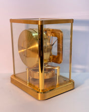 Load image into Gallery viewer, A 1980's Jaeger-LeCoultre Gilt Square Dial Atmos Clock, 540 cal