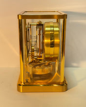 Load image into Gallery viewer, A 1980's Jaeger-LeCoultre Gilt Square Dial Atmos Clock, 540 cal
